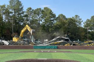 EXCITEMENT IS IN THE AIR AS CONSTRUCTION BEGINS ON McCRARY PARK!