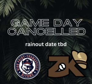 Monday’s ZooKeepers vs. HiToms Game Cancelled Due To Rain