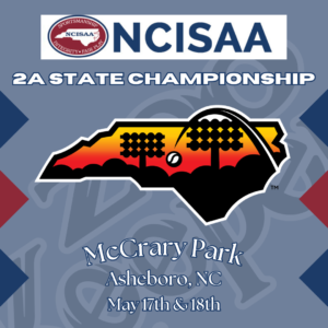 Asheboro ZooKeepers to Host The NCISAA 2A Championship Series – May 17th & 18th