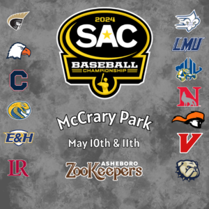 South Atlantic Conference Baseball Championship Series to be Hosted by Asheboro ZooKeepers