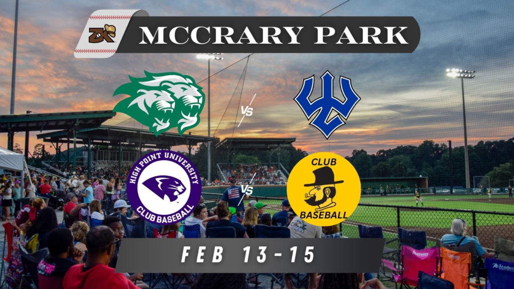Doubleheader College Baseball Weekend at McCrary Park